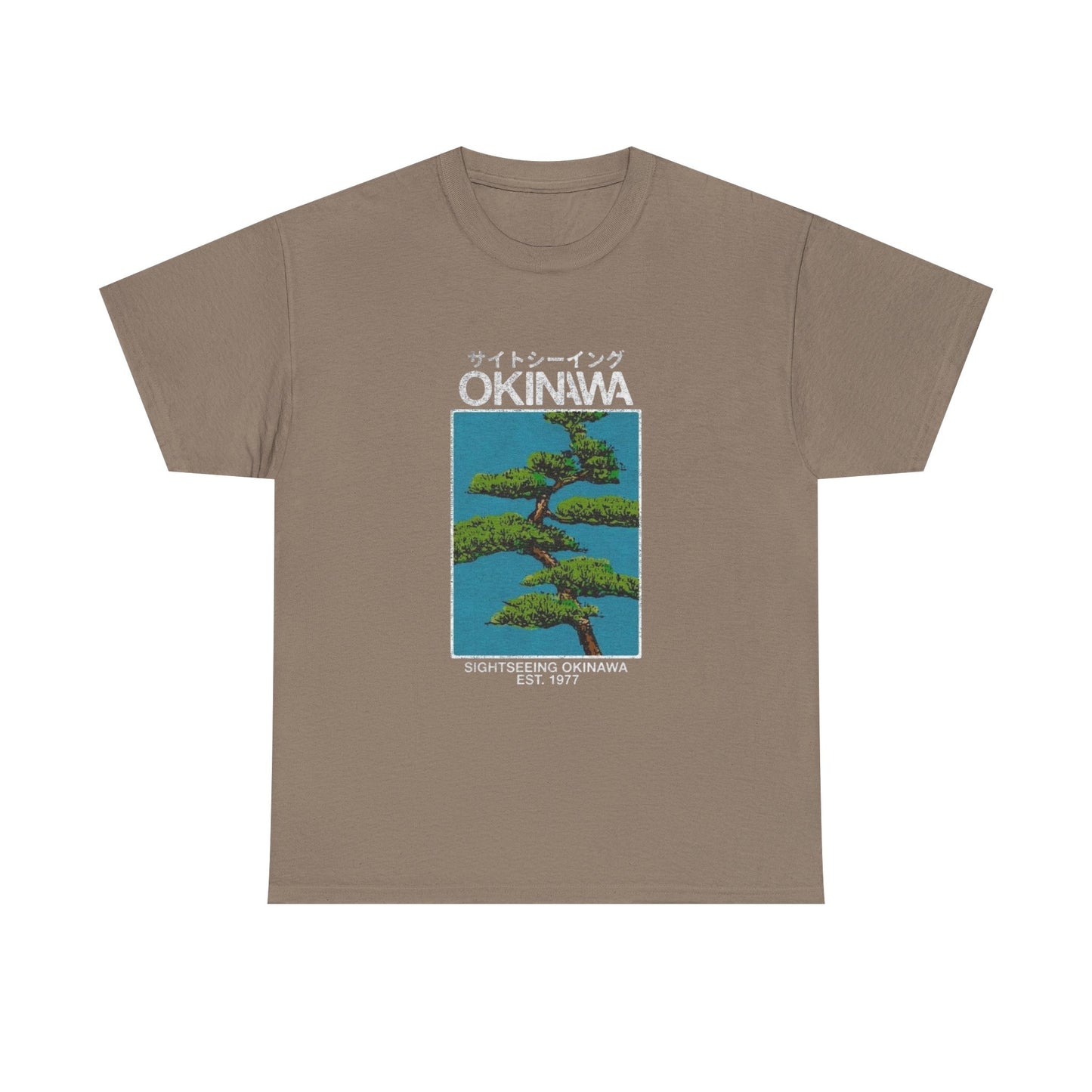 Okinawa Japan Graphic T Shirt NEW Adult Regular Heavy Cotton Tee