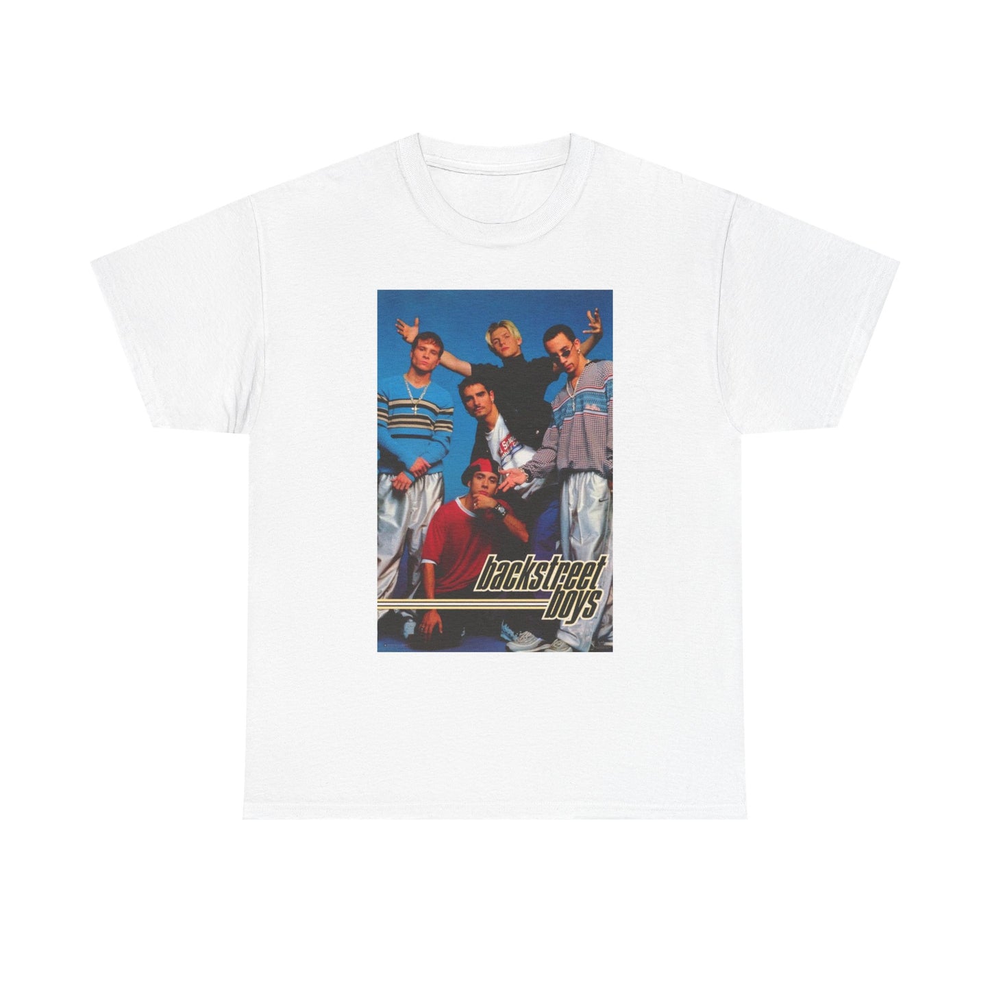 Backstreet Boys Vintage Graphic T Shirt S-5XL NEW Unisex Heavy Cotton Tee