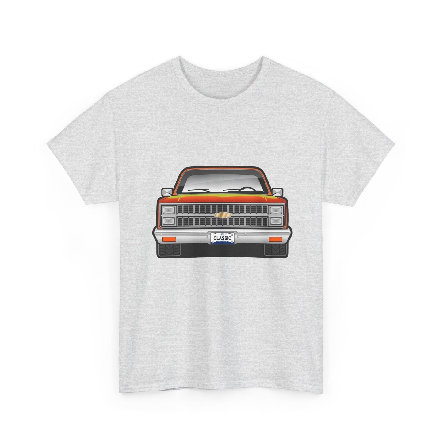 Classic Retro Pickup Truck Graphic T Shirt Unisex Heavy Cotton Tee NEW