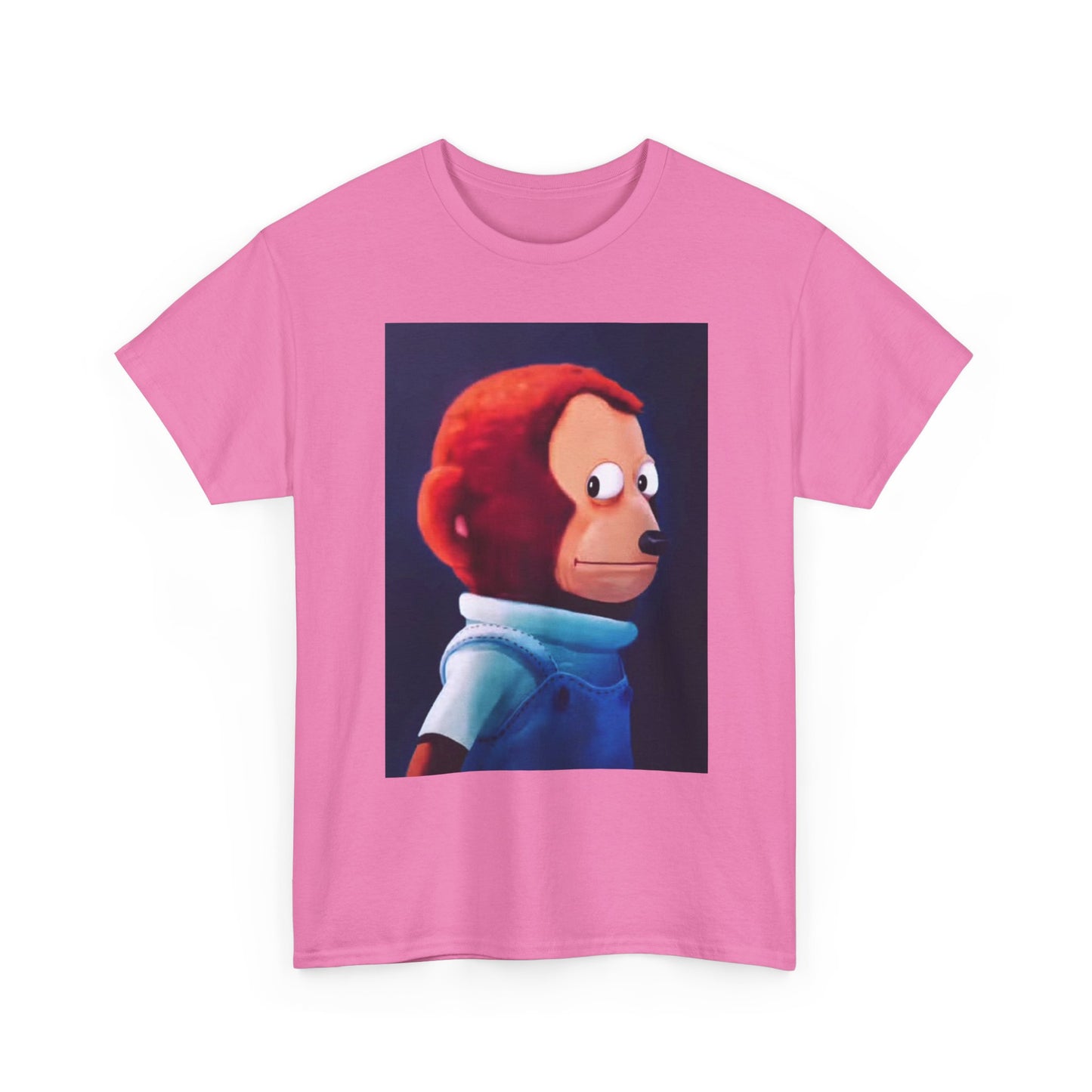 Funny Side Eye Jokes T Shirt MEME Comedy Cartoon Painting Unisex Heavy Cotton