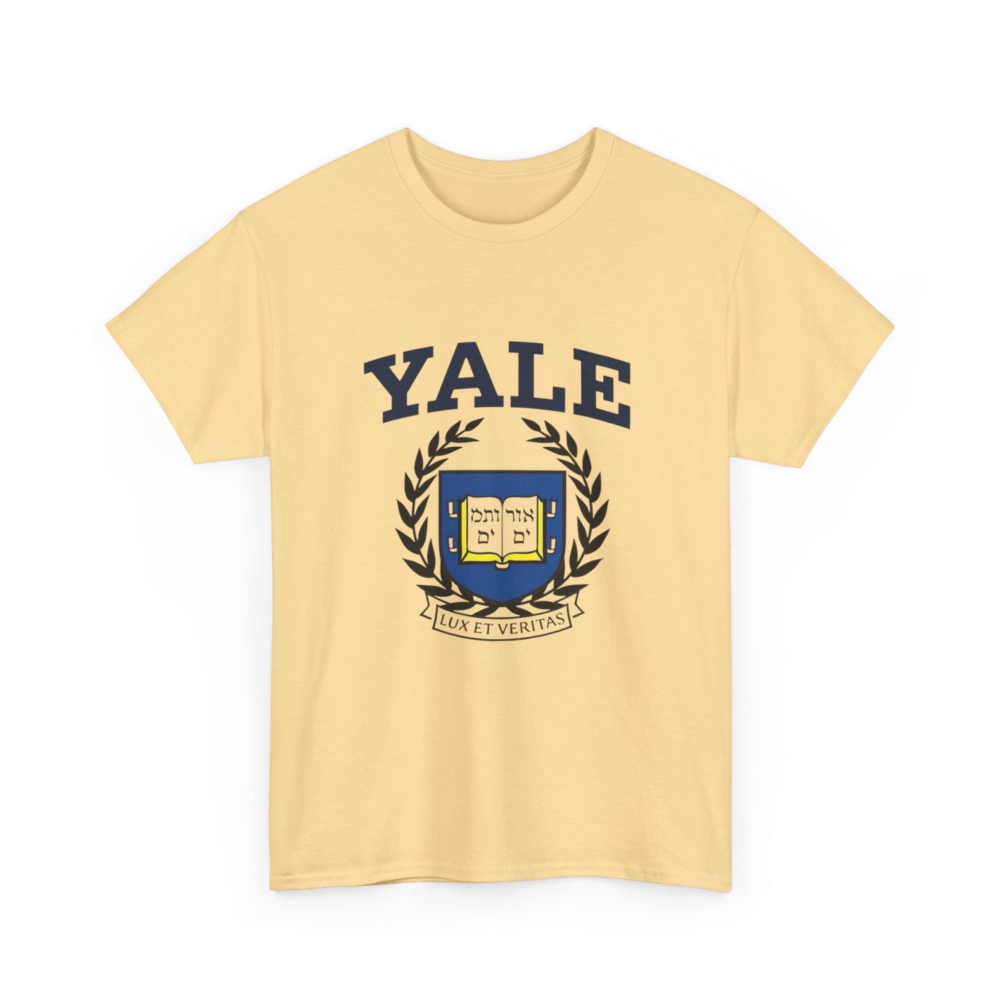 Yale Logo College Graphic T Shirt ADULT NEW