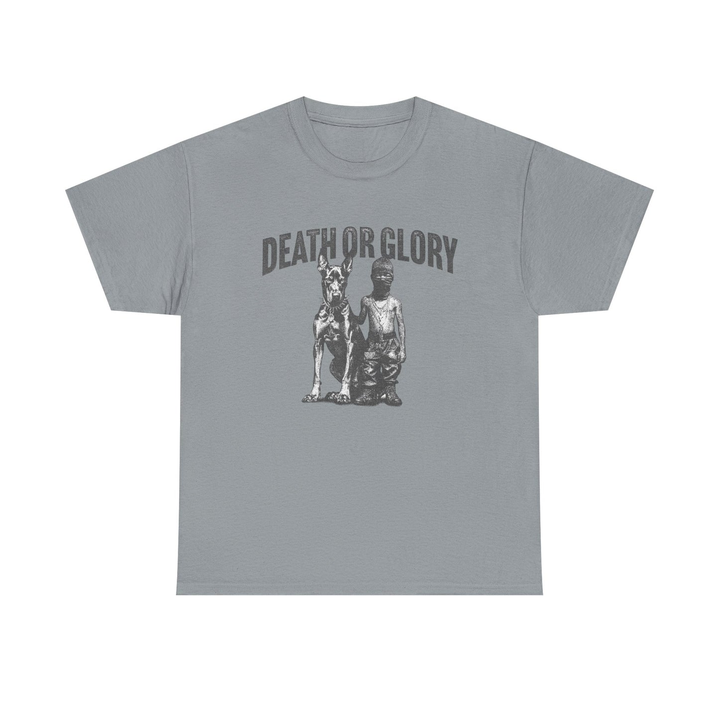 Death Or Glory T Shirt Graphic Unisex Heavy Cotton Tee NEW GIFT