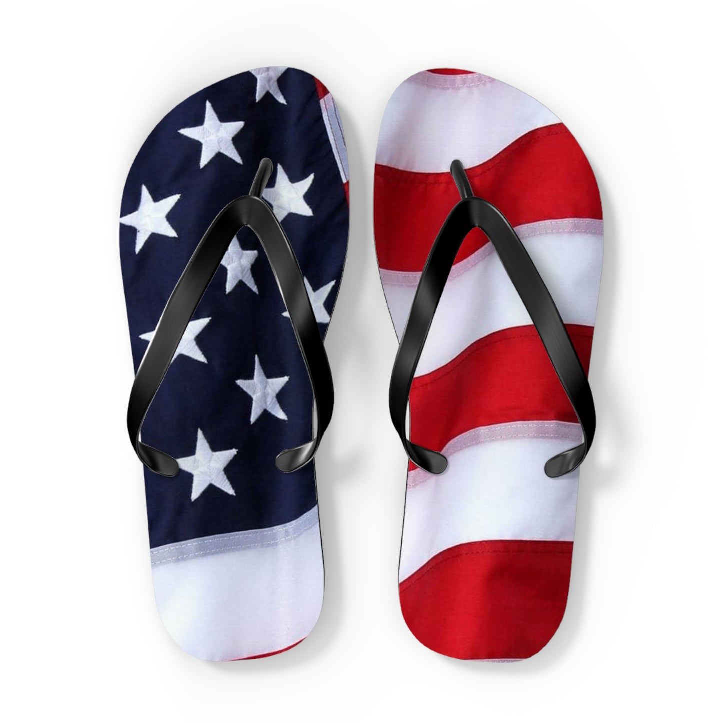 American Flag Flip Flops, Sandals Slides, Summer Footwear, Brand New