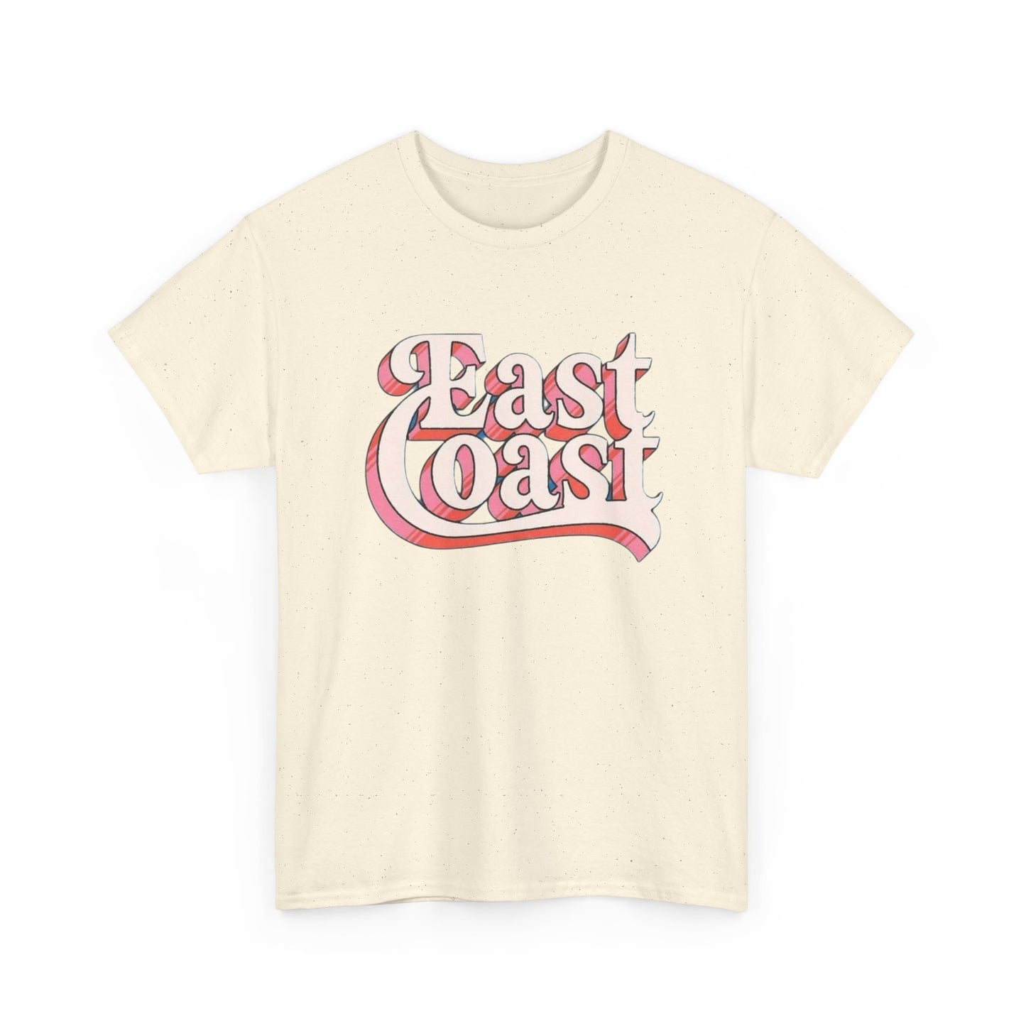 East Coast Graphic T-Shirt Unisex Heavy Cotton Tee Gift NEW