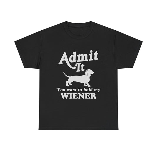 Funny Wiener Dogs Graphic T Shirt ADULT Unisex Heavy Cotton Tee