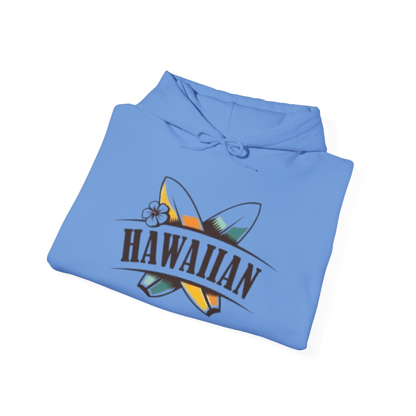 Hawaiian Surfing Club Hoodie Unisex Heavy Blend™ Hooded Sweatshirt Sweater