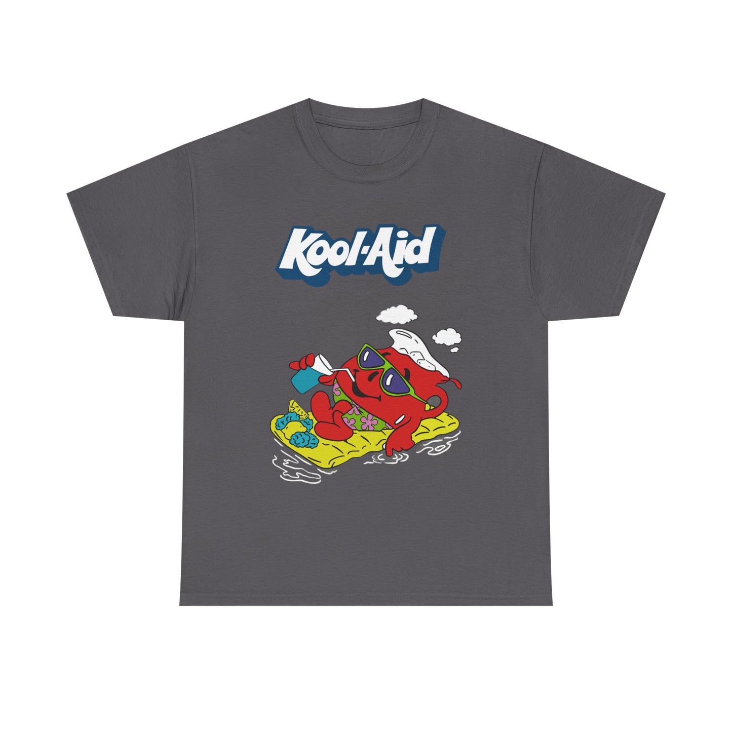 Kool Aid Shirt Retro Logo Funny Gift Punch Retro Vintage Unisex Heavy Cotton Tee