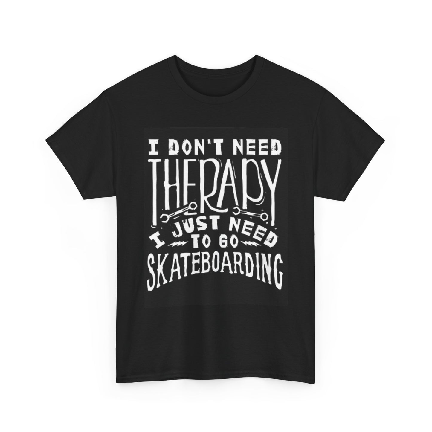Need To Go Skateboarding Graphic T Shirt Funny Unisex Heavy Cotton Tee