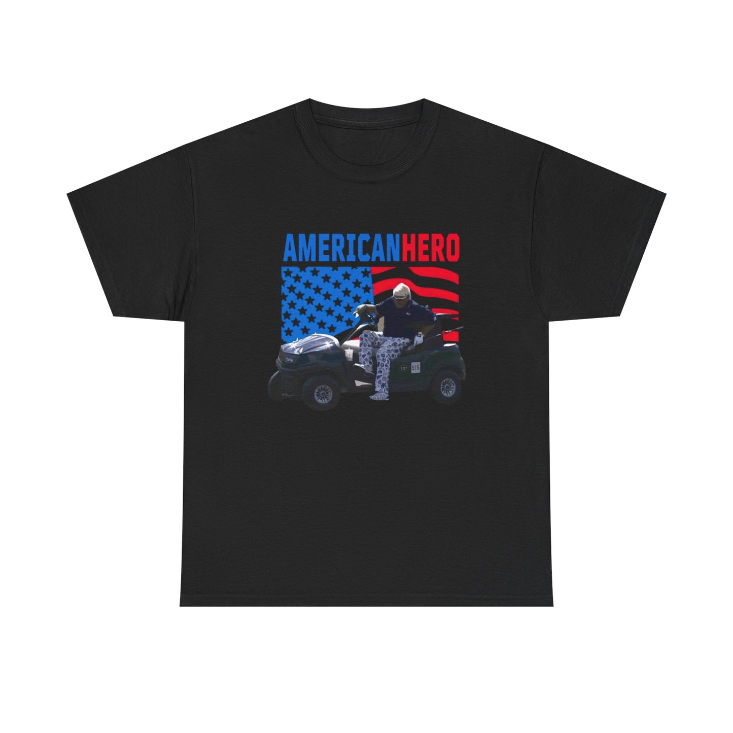 John Daly American Golf Hero Vintage T Shirt Unisex Heavy Cotton Tee Gift
