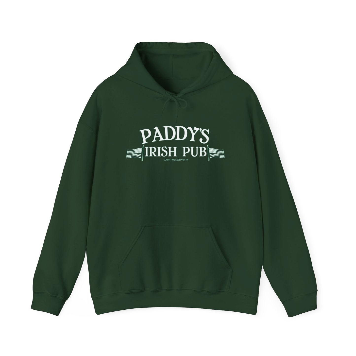 Paddy's Irish Pub Sunny Philadelphia Graphic Hoodie Heavy Blend™ NEW Sweatshirt