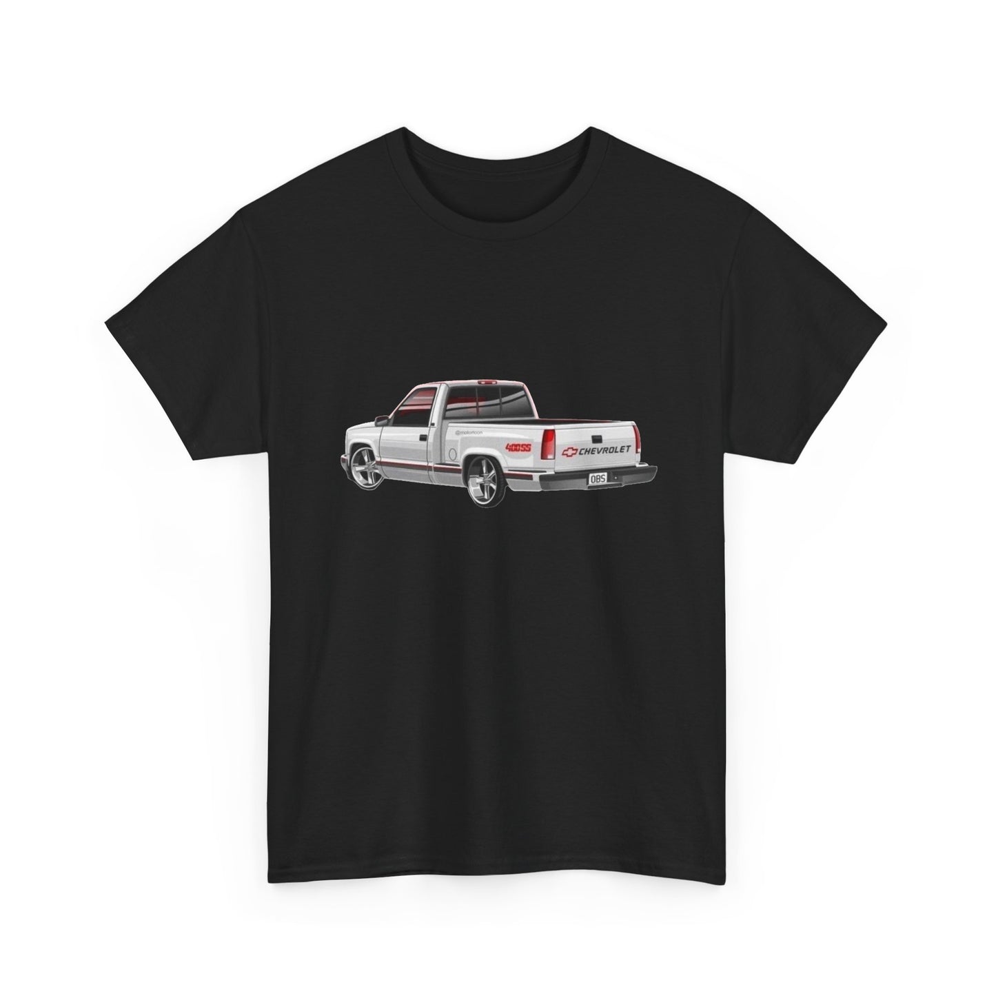 OBS Chevy Stepside Truck Graphic T Shirt NEW Unisex Heavy Cotton Tee