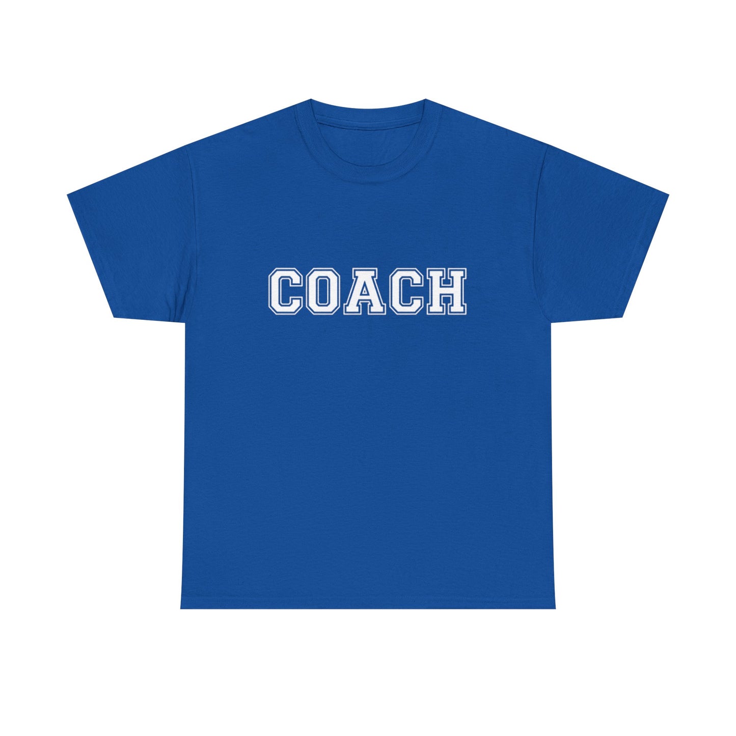 Coach Sports Retro Gym Graphic T Shirt Unisex Heavy Cotton Tee