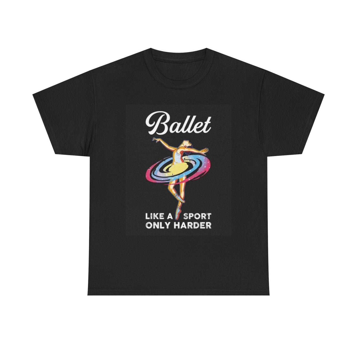 Ballet Graphic T Shirt Retro Dancing Art Performance Unisex Heavy Cotton Tee