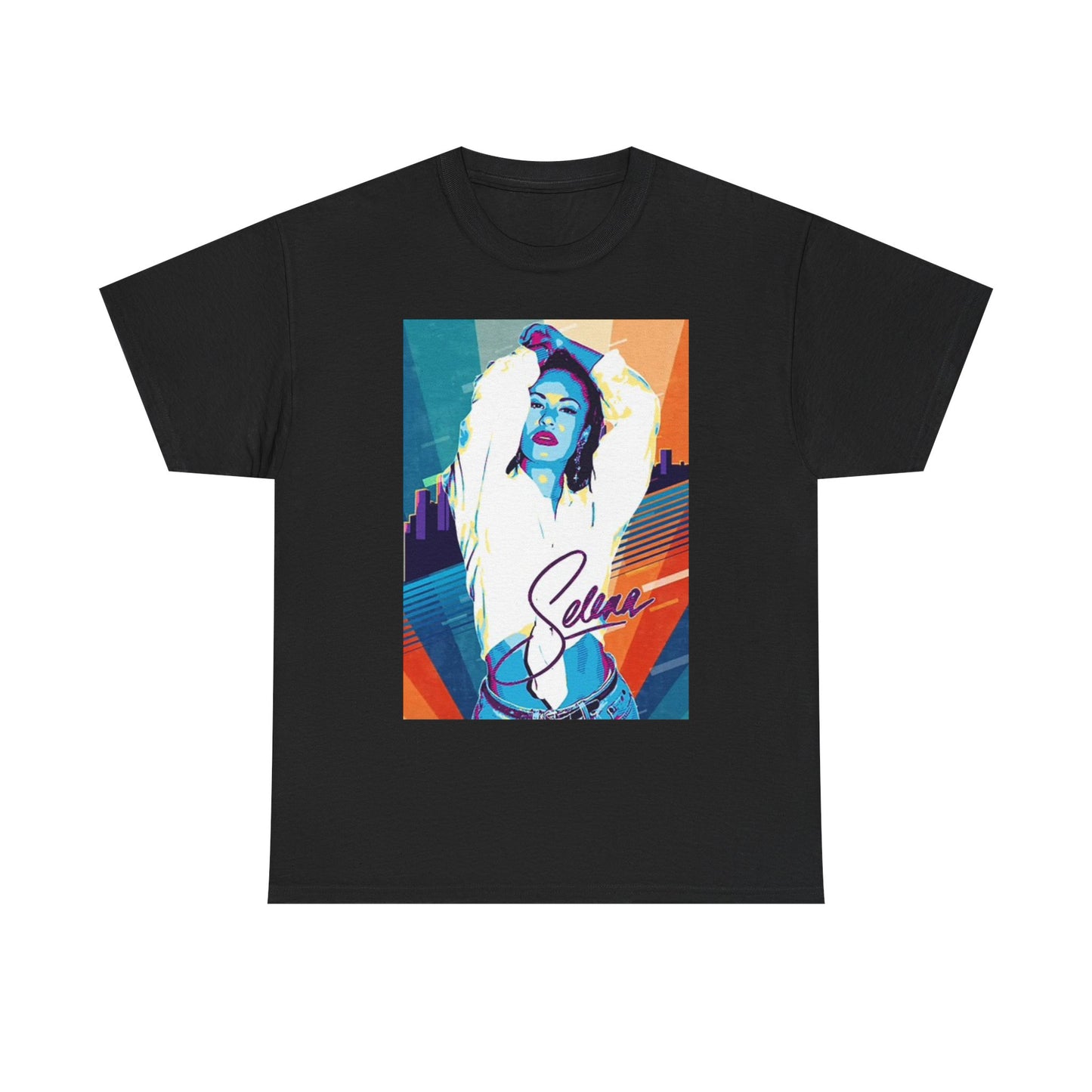 Selena Graphic T Shirt Retro Latina Latin Vintage Unisex Heavy Cotton Tee