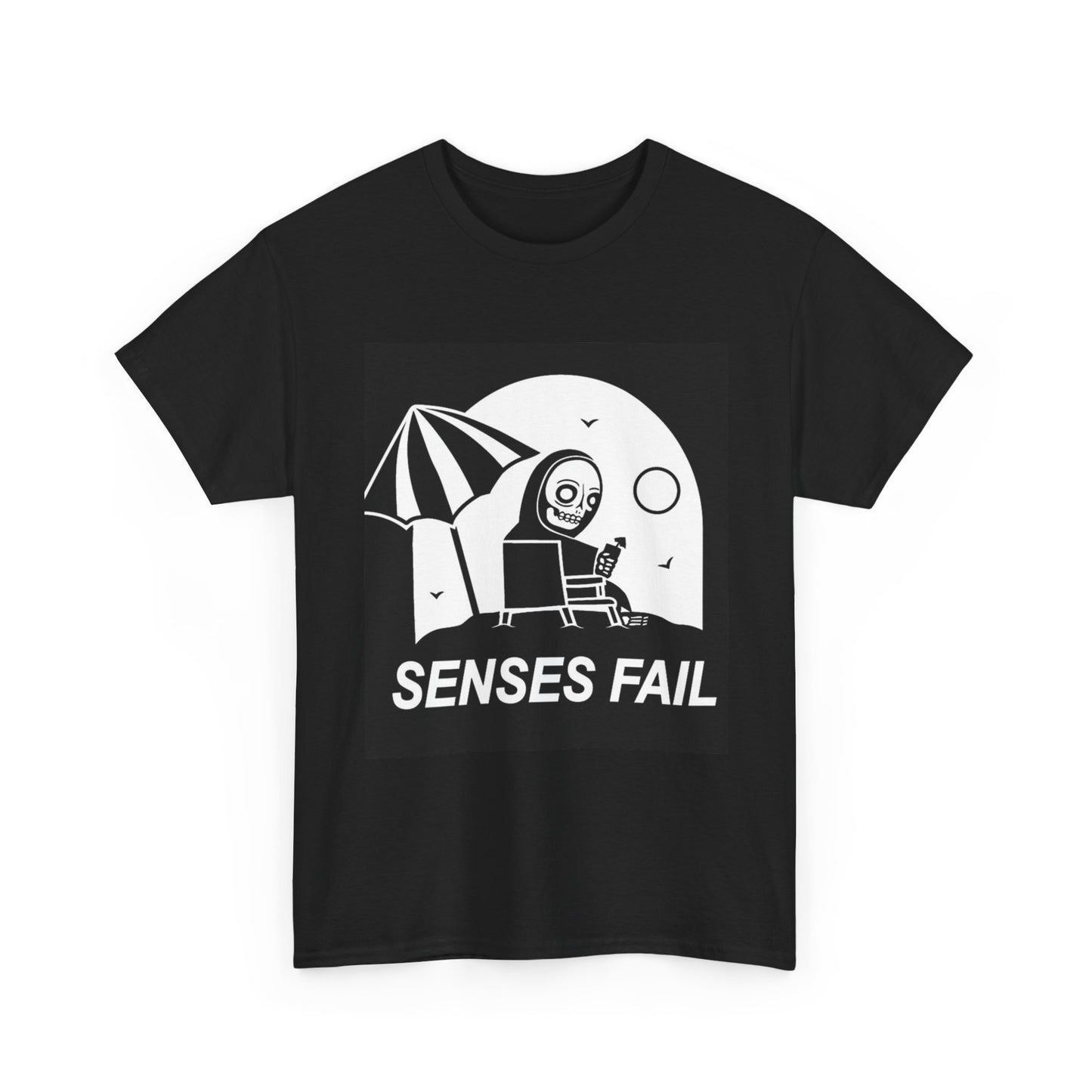 Senses Fail Merch Shirt Rock Band Emo Punk Retro Unisex Heavy Cotton Tee