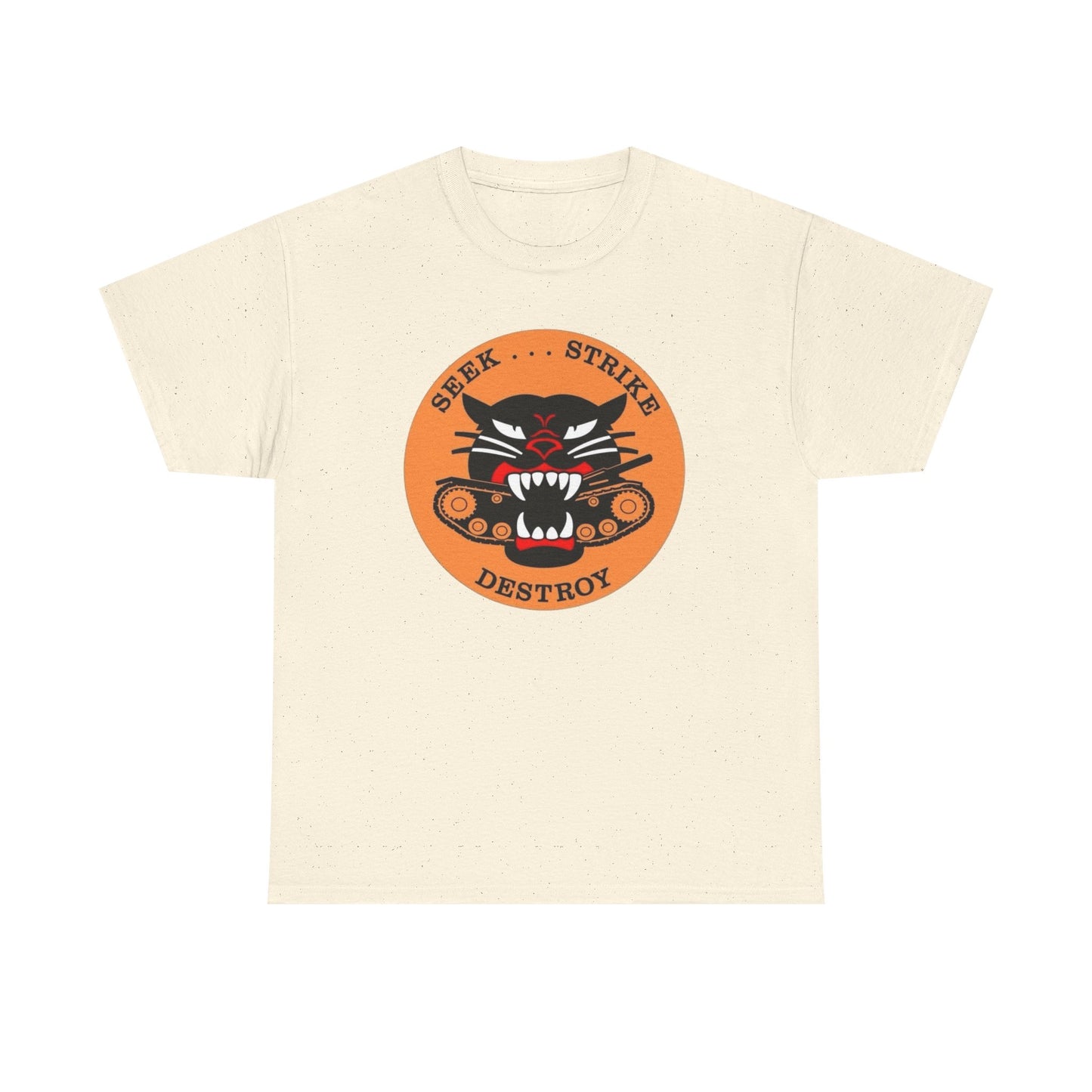 Seek Strike Destroy Graphic T Shirt NEW Unisex Heavy Cotton Tee