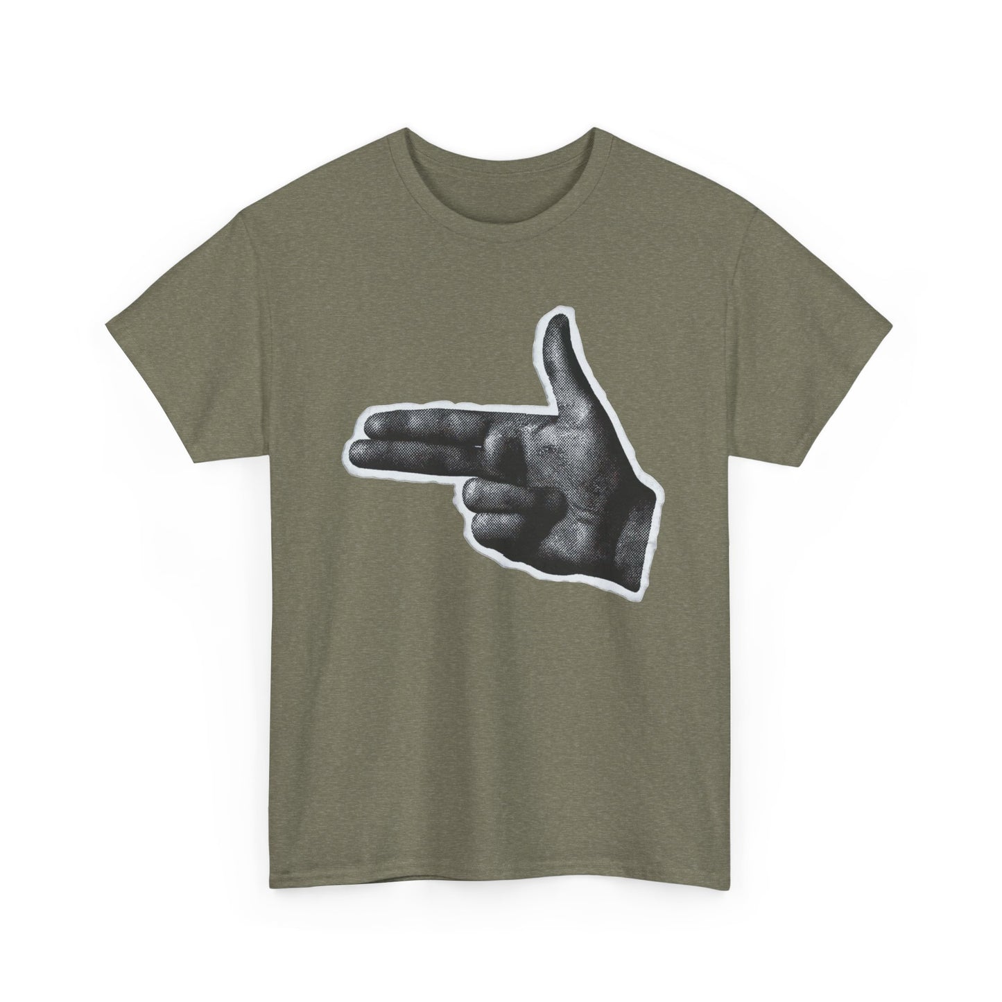 Finger Guns Graphic T Shirt Unisex Heavy Cotton NEW Tee