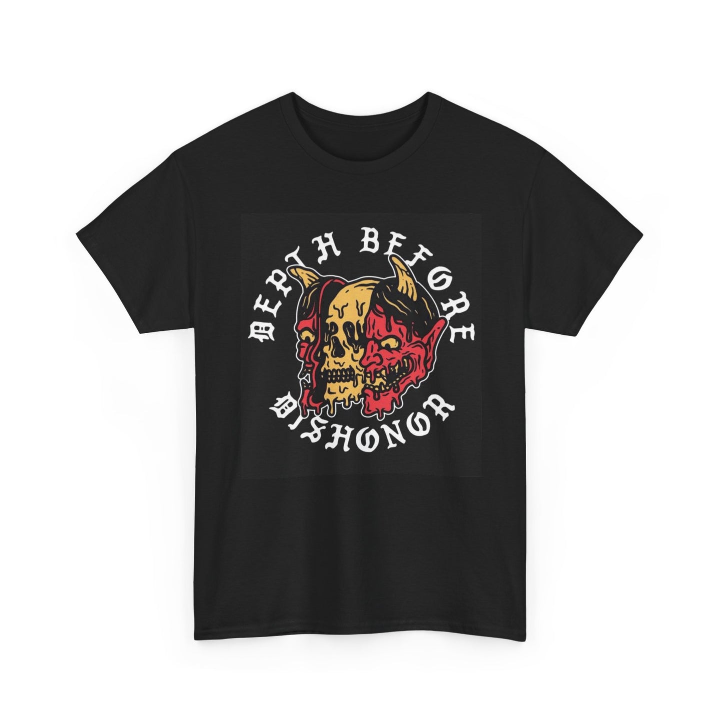 Death Before Dishonor Graphic T Shirt NEW Cotton Tee Gift