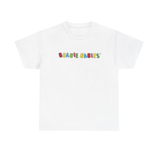 Beanie Babies Tshirt Vintage Logo Ty Toys Retro Unisex Heavy Cotton Tee