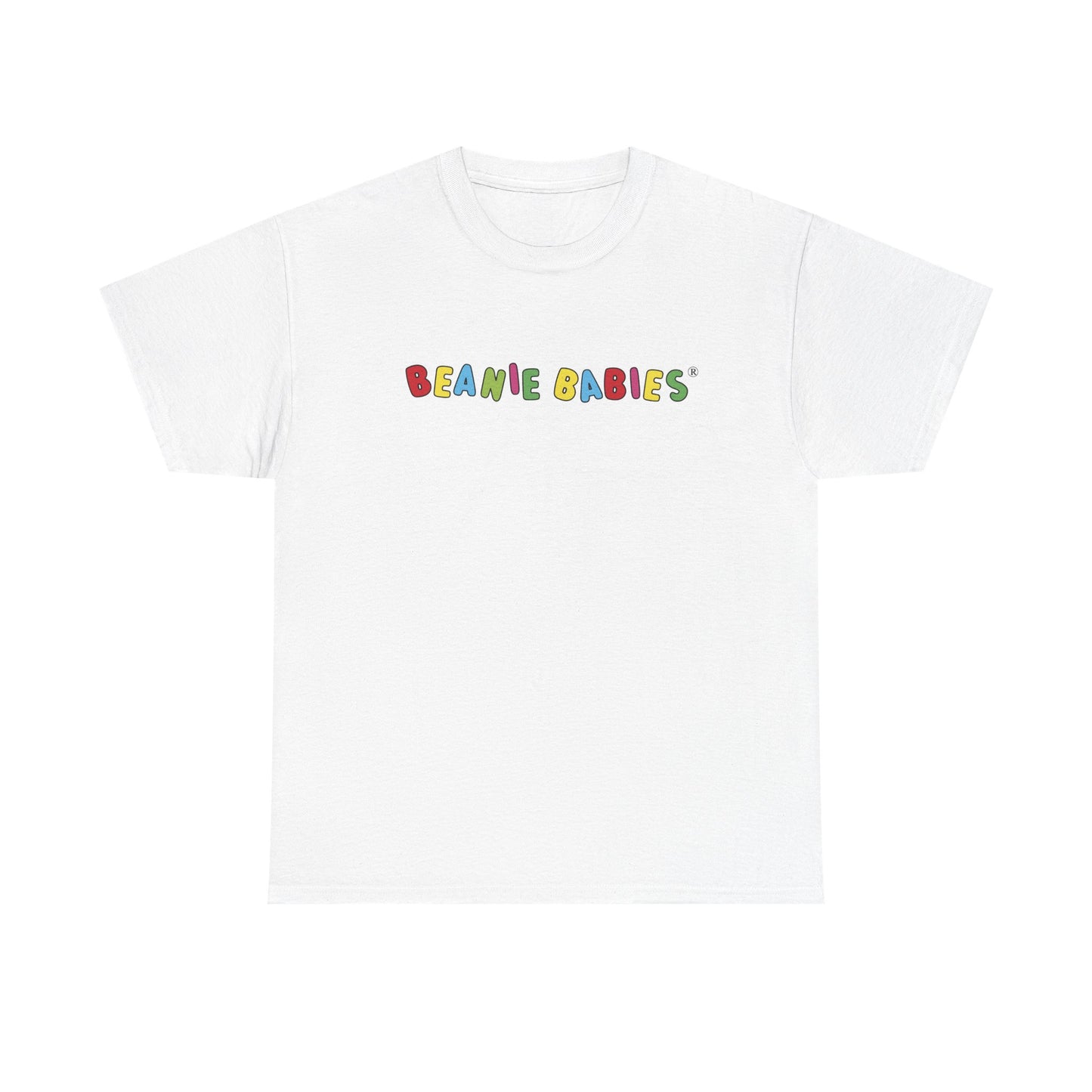 Beanie Babies Tshirt Vintage Logo Ty Toys Retro Unisex Heavy Cotton Tee