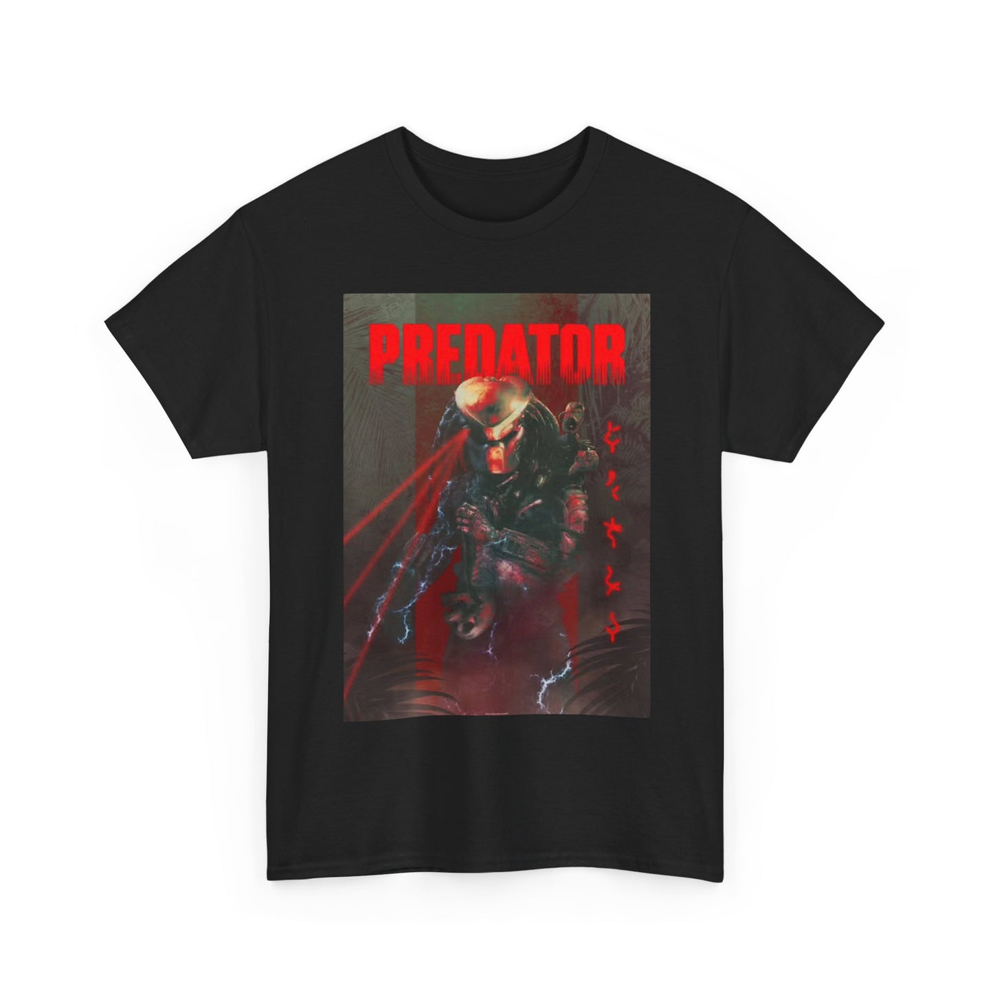 Predator Tshirt Vintage Alien Movie Poster 80s Graphic Unisex Heavy Cotton Tee