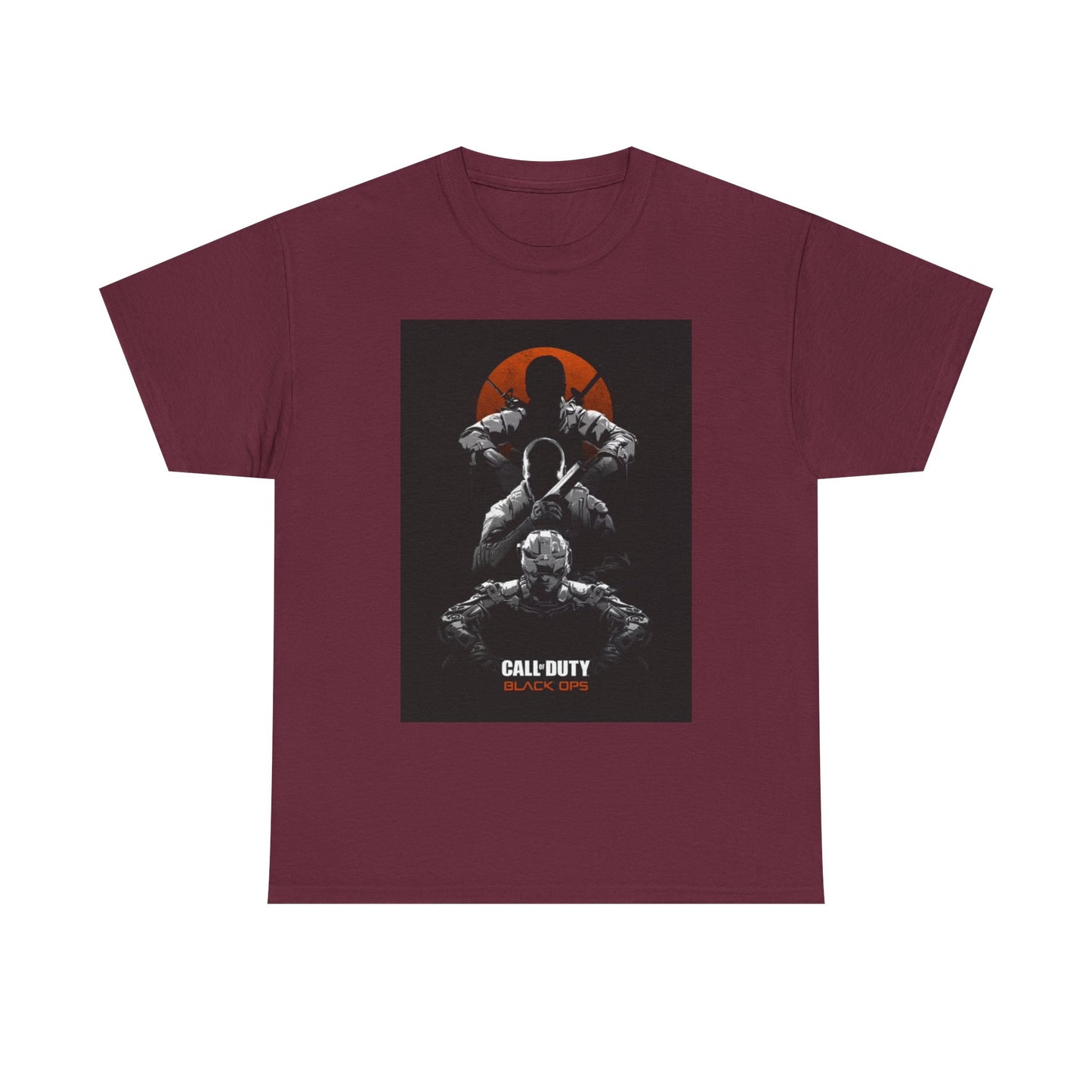Call of Duty Black OPS Tshirt Retro gamer Xbox gaming Unisex Heavy Cotton Tee