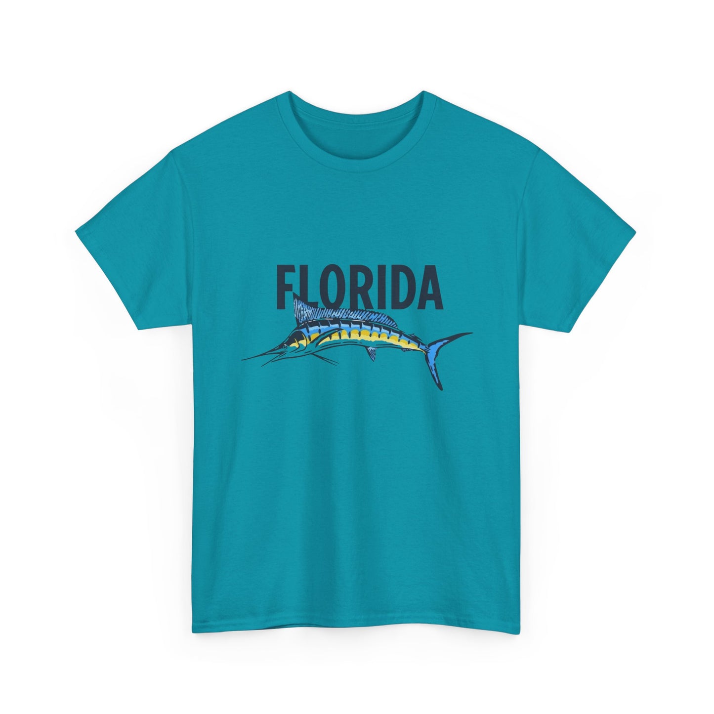 Florida Marlin Fishing Graphic T Shirt NEW ADULT