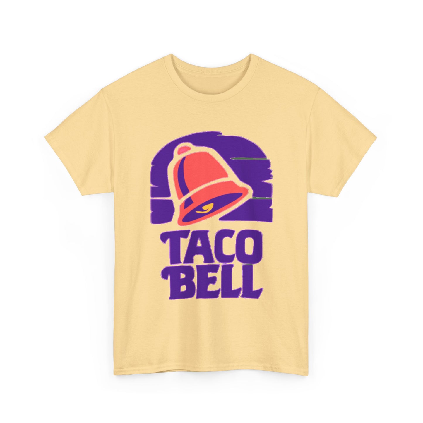 Taco Bell Shirt Funny Gift Retro Logo Mexican Restaurant Unisex Heavy Cotton Tee