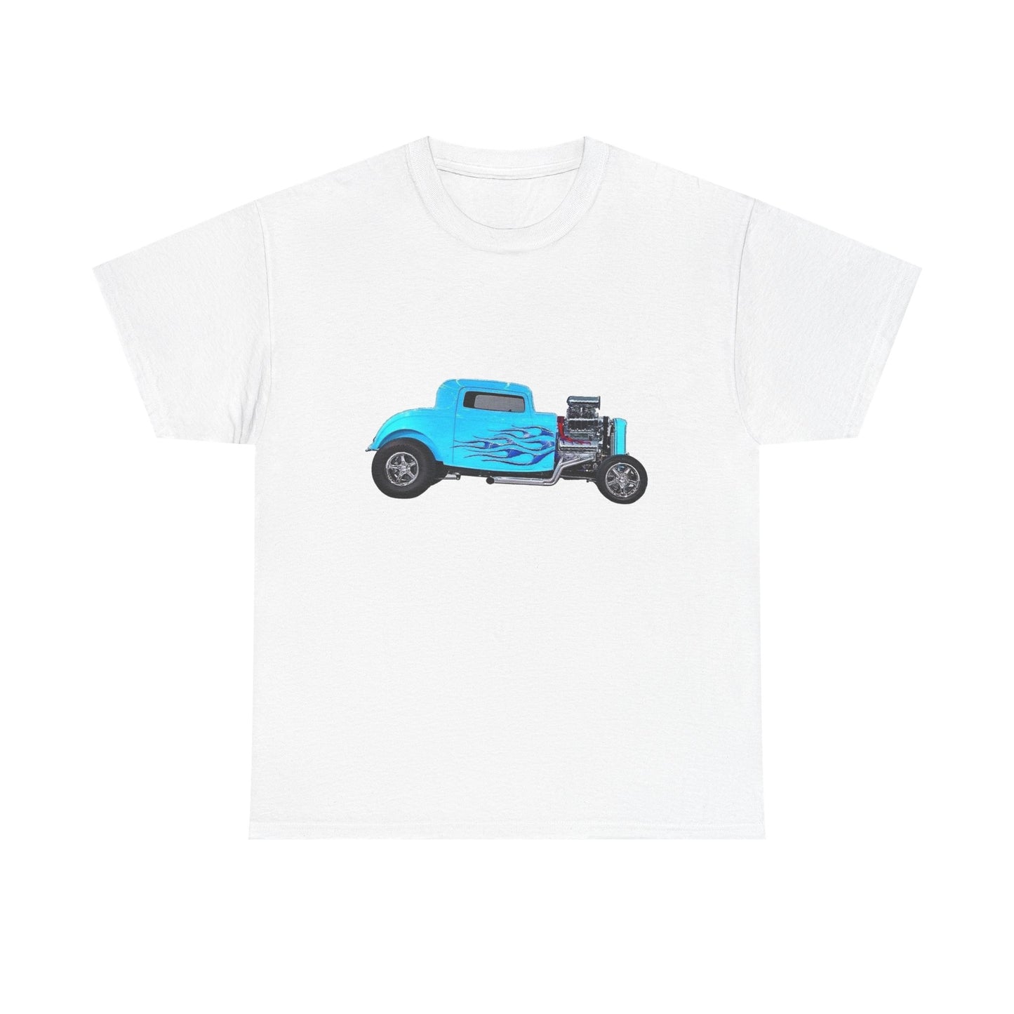 32 Ford Classic Hotrod Graphic T Shirt Unisex Heavy Cotton Tee NEW