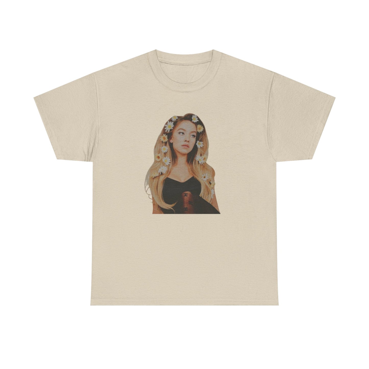 Sydney Sweeney Graphic T-Shirt Comfy Cotton Tee Brand NEW