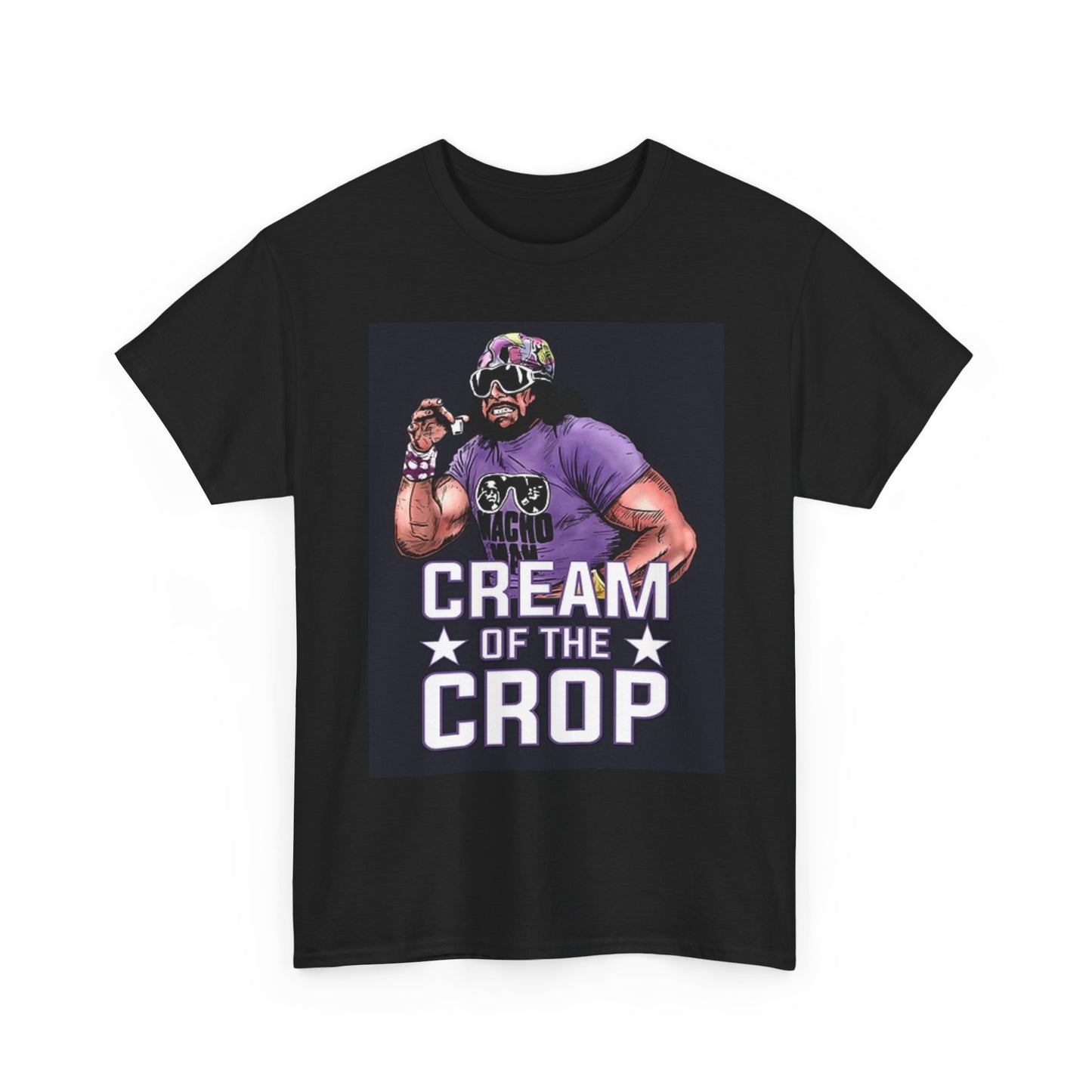Macho Man T Shirt Vintage Cream Of The Crop Unisex Heavy Cotton Tee