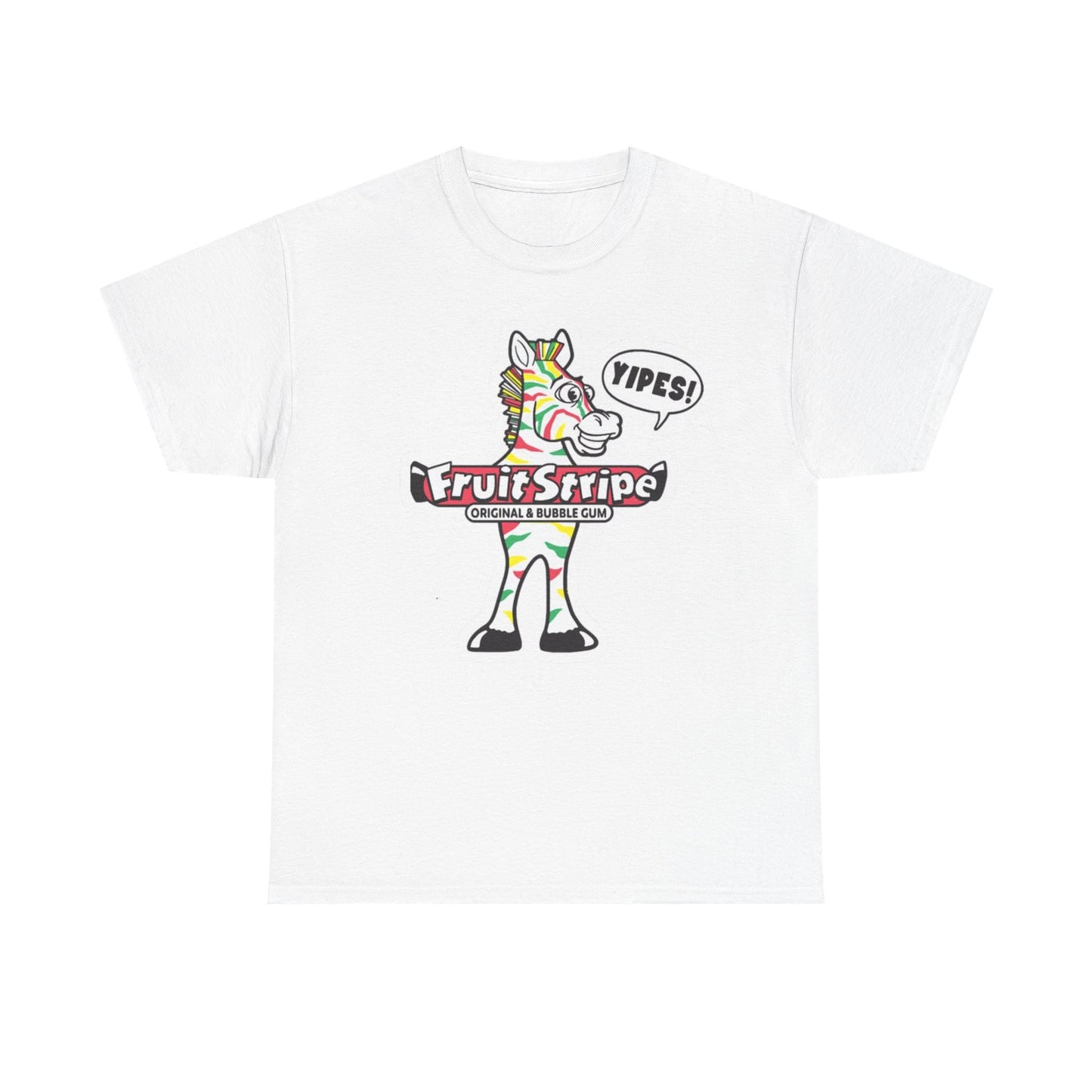 Fruit Stripe Gum Graphic T Shirt Vintage 90s Candy Unisex Heavy Cotton Tee