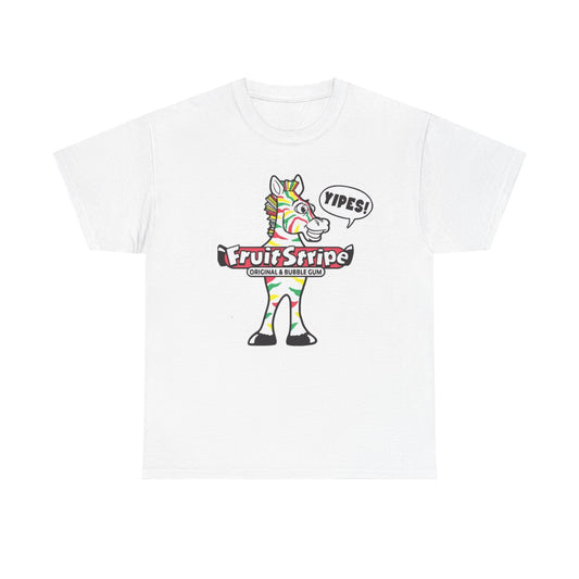 Fruit Stripe Gum Graphic T Shirt Vintage 90s Candy Unisex Heavy Cotton Tee