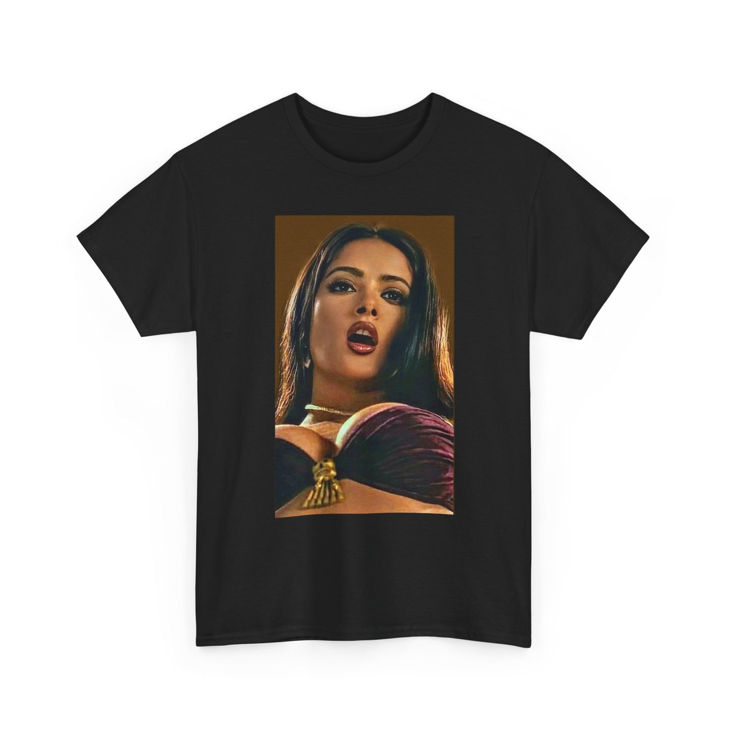 Salma Hayek Dusk Till Dawn Bikini Graphic T-Shirt Gift NEW Unisex Heavy Cotton