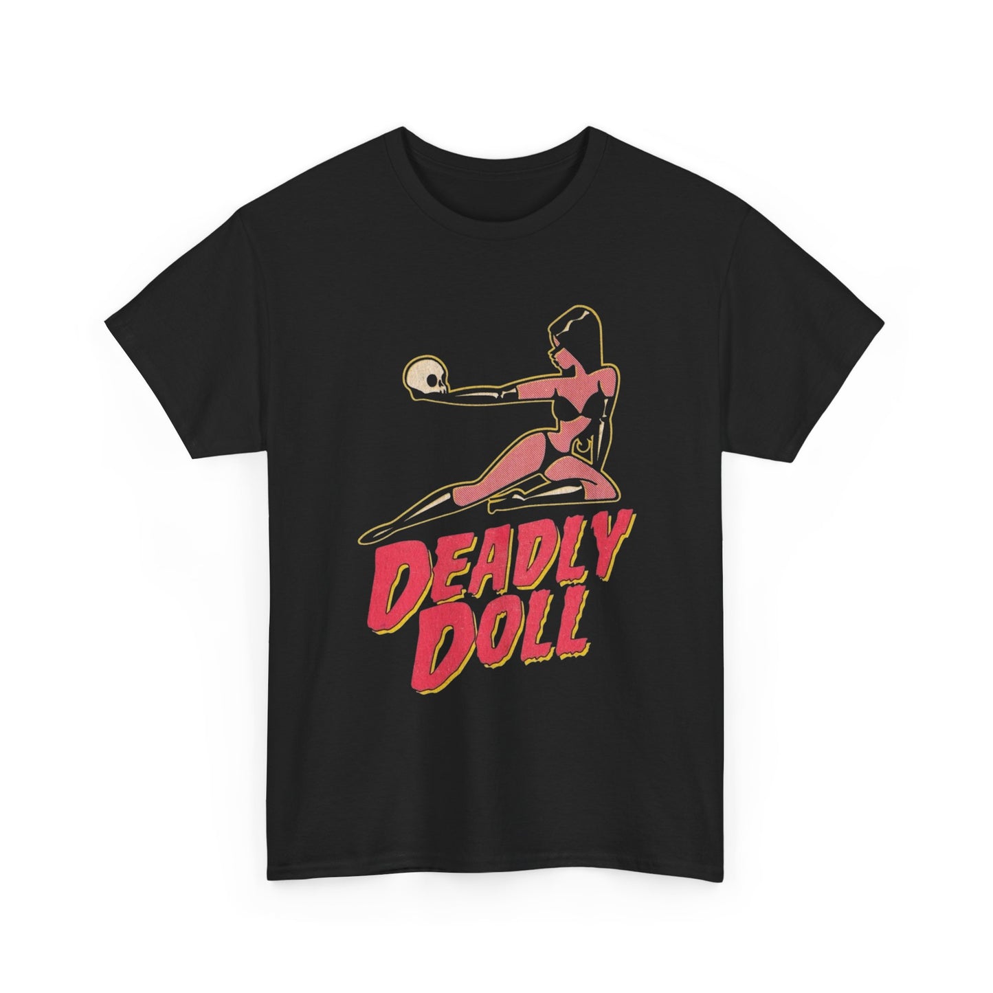 Deadly Doll Graphic T Shirt Unisex Heavy Cotton Tee