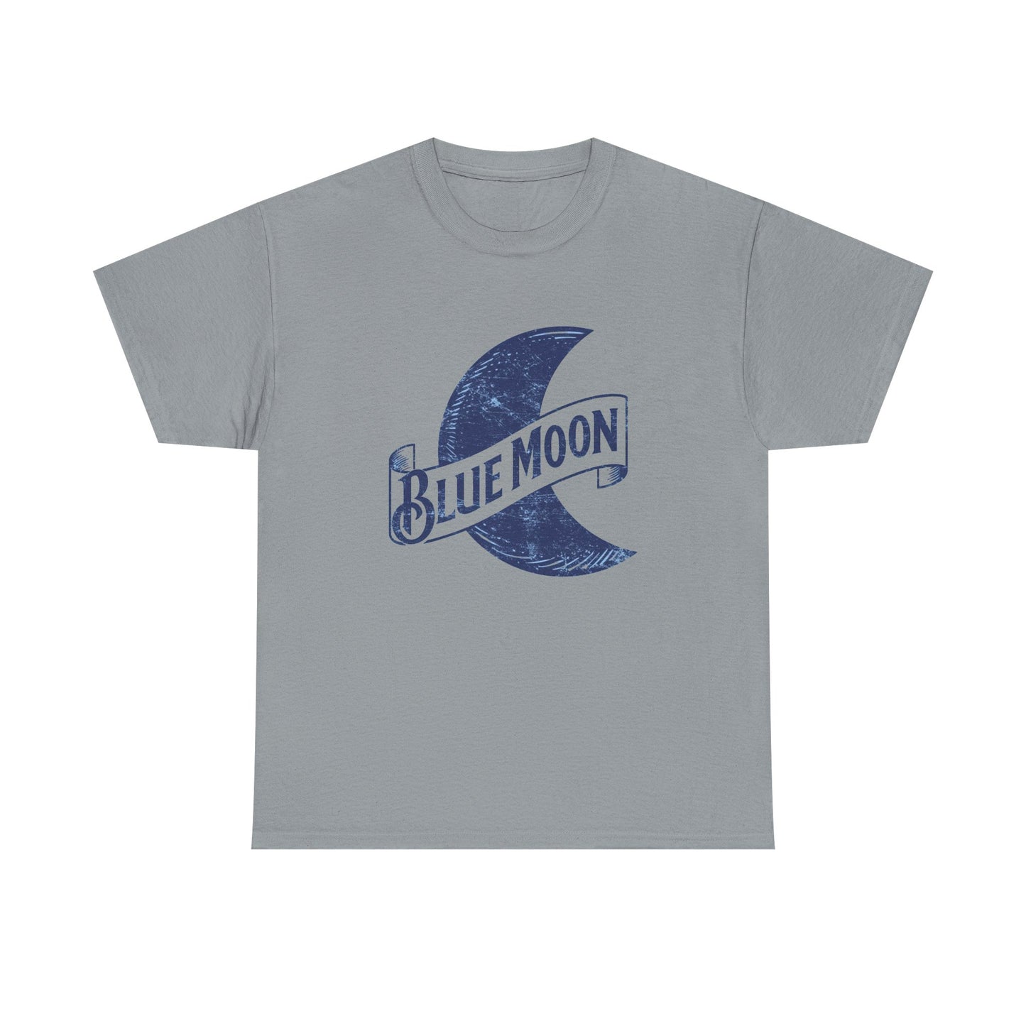 Blue Moon Graphic T Shirt NEW Unisex Heavy Cotton Tee