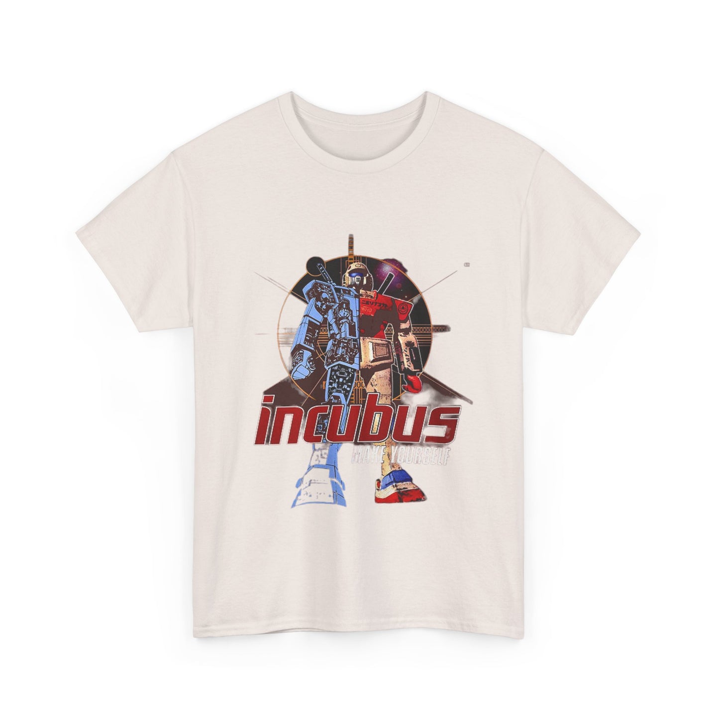 Incubus T-shirt vintage rock band retro metal Unisex Heavy Cotton Tee