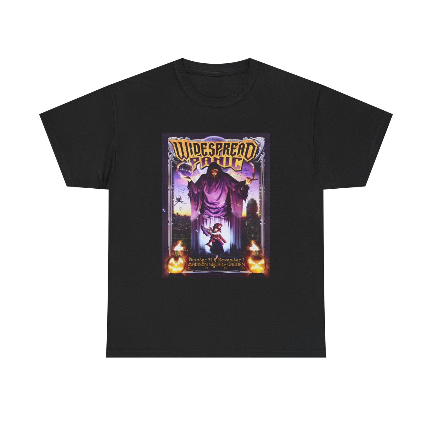 Widespread panic Tshirt Vintage Tour Poster Retro Unisex Heavy Cotton Tee 4