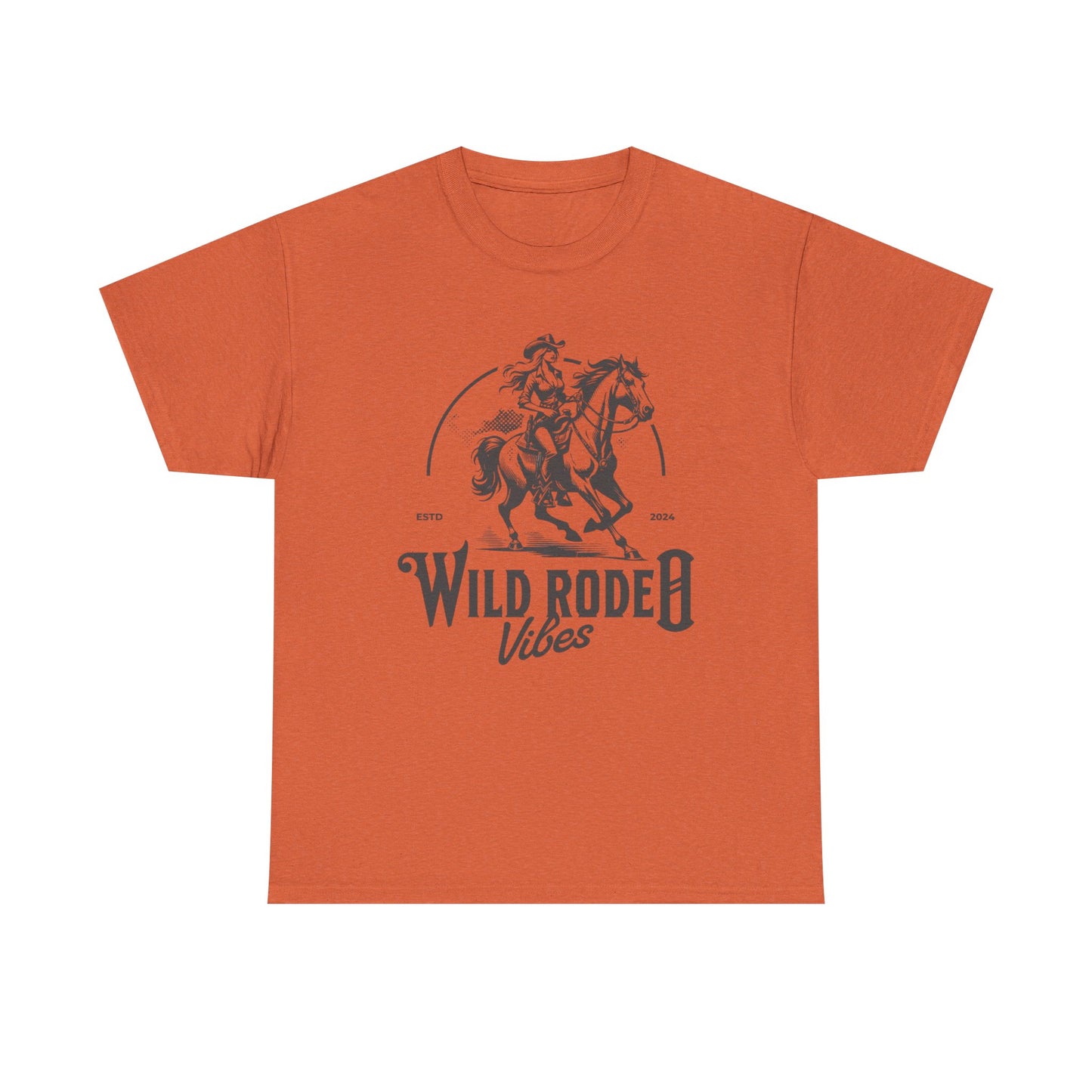 Wild Rodeo Cowgirls Graphic T Shirt Women's Vintage Retro Cotton Tee