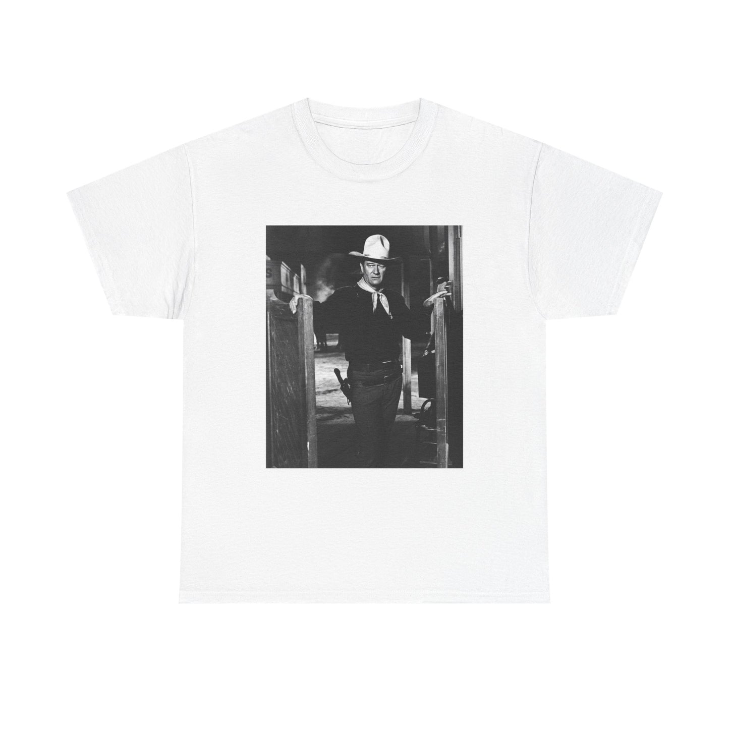 The Man Who Shot Liberty Valance Tshirt Vintage Poster Unisex John Wayne