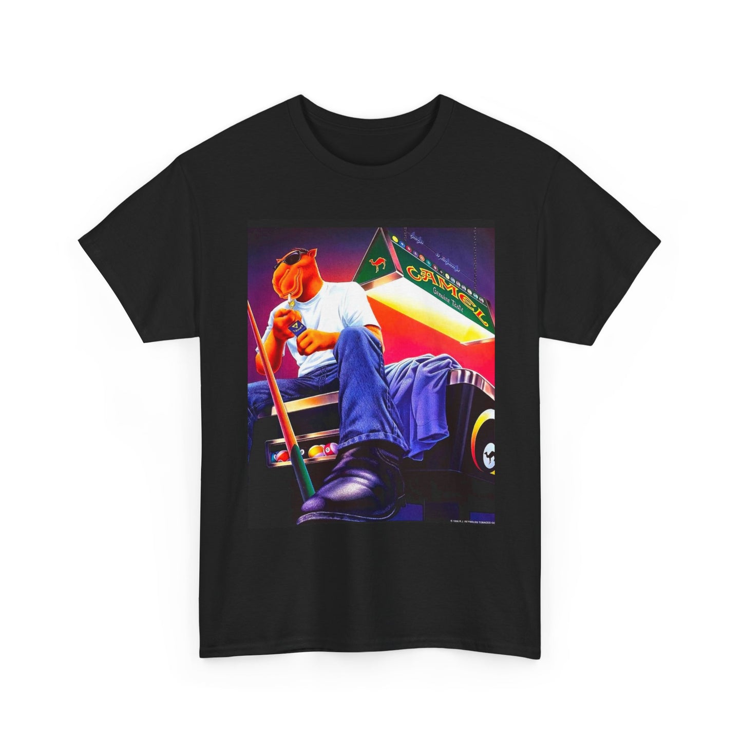Joe Camel Cigarette Shirt BRAND NEW Apparel Unisex Heavy Cotton Tee