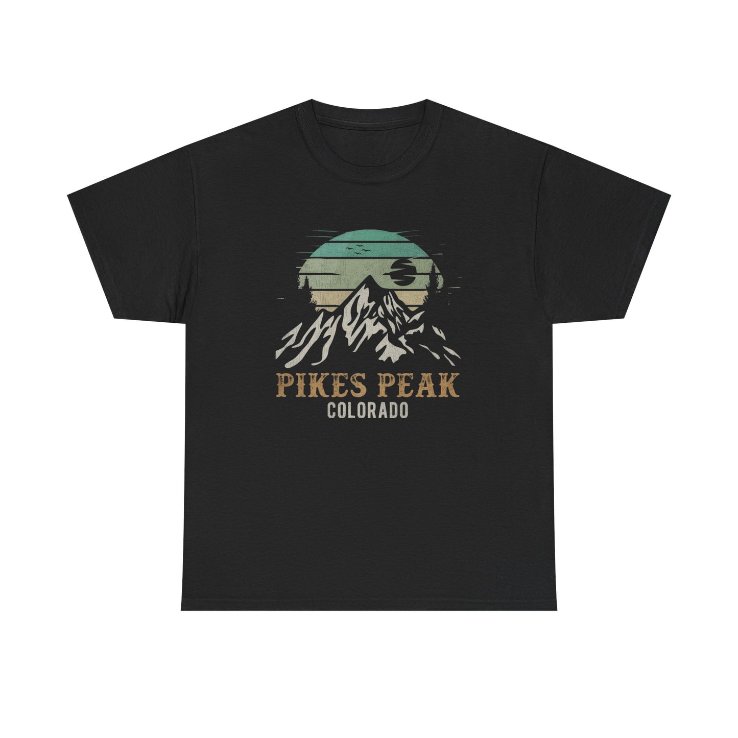Pikes Peak Colorado Graphic T Shirt NEW Adult Tee