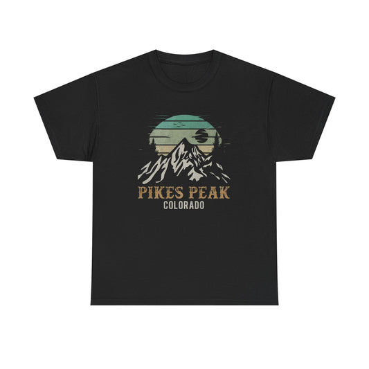 Pikes Peak Colorado Graphic T Shirt NEW Adult Tee