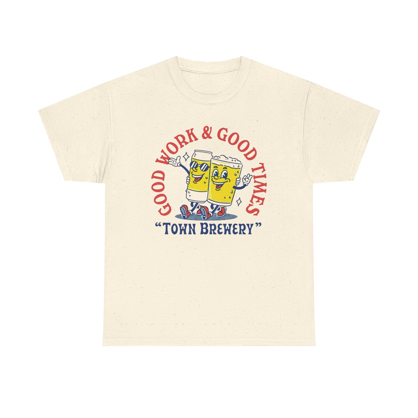 Town Brewery Vintage Graphic T Shirt ADULT NEW