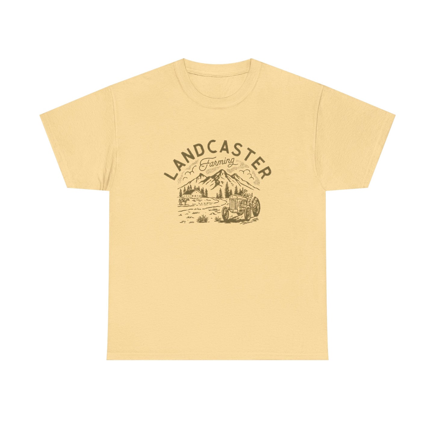 Lancaster Farming Graphic T Shirt Unisex Heavy Cotton Tee