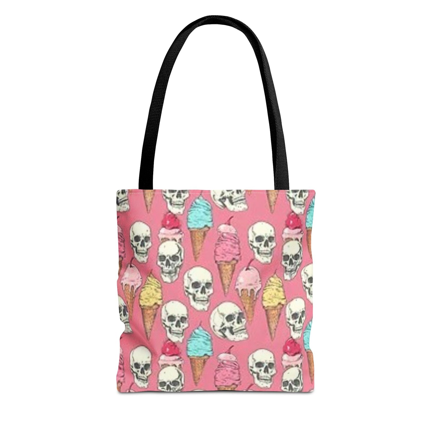 Ice Cream Checkered All Over Print BRAND NEW Purse Pocketbook - Travel Tote Bag