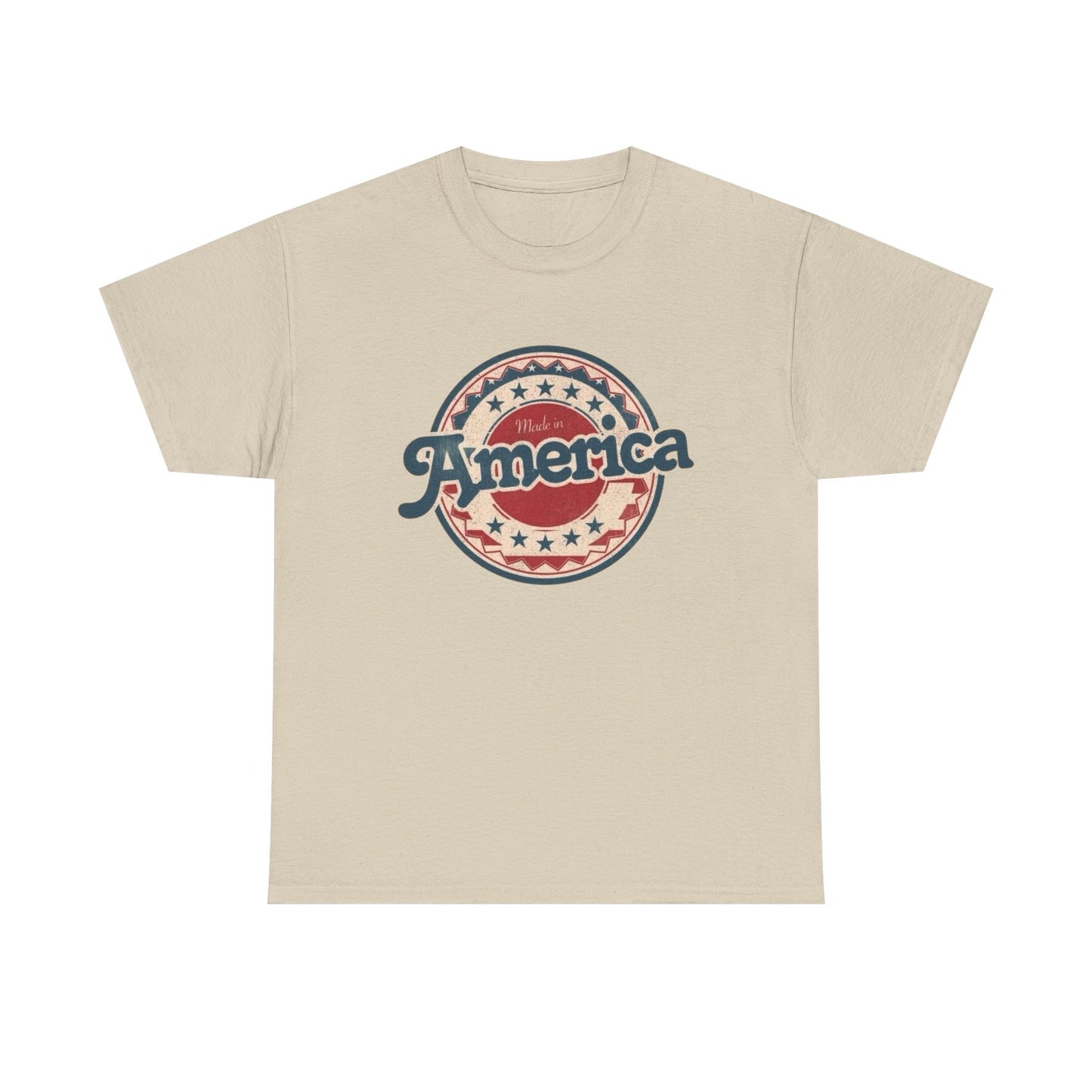 Made In America Graphic T Shirt Unisex NEW Heavy Cotton Tee