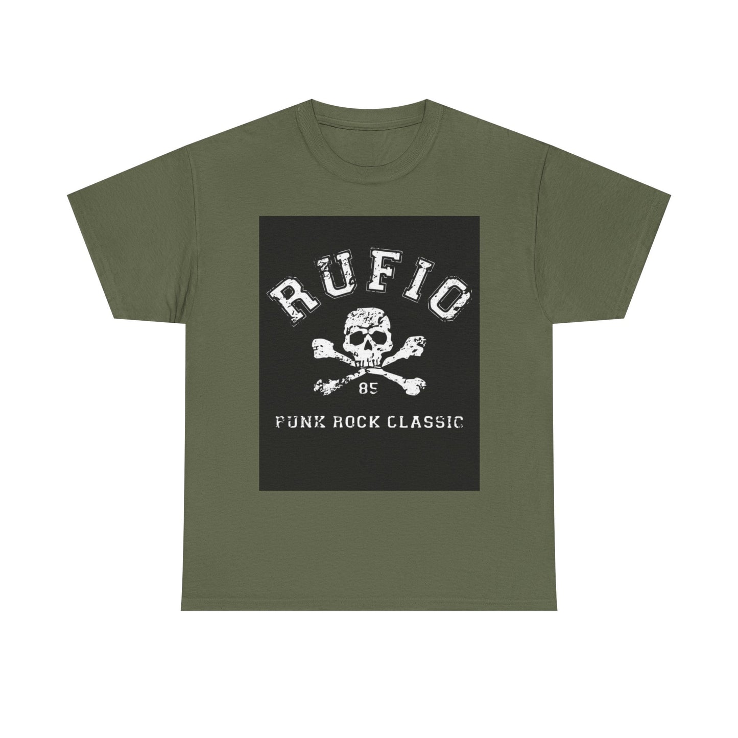 Rufio Tshirt Vintage Punk Rock band merch retro Unisex Heavy Cotton Tee