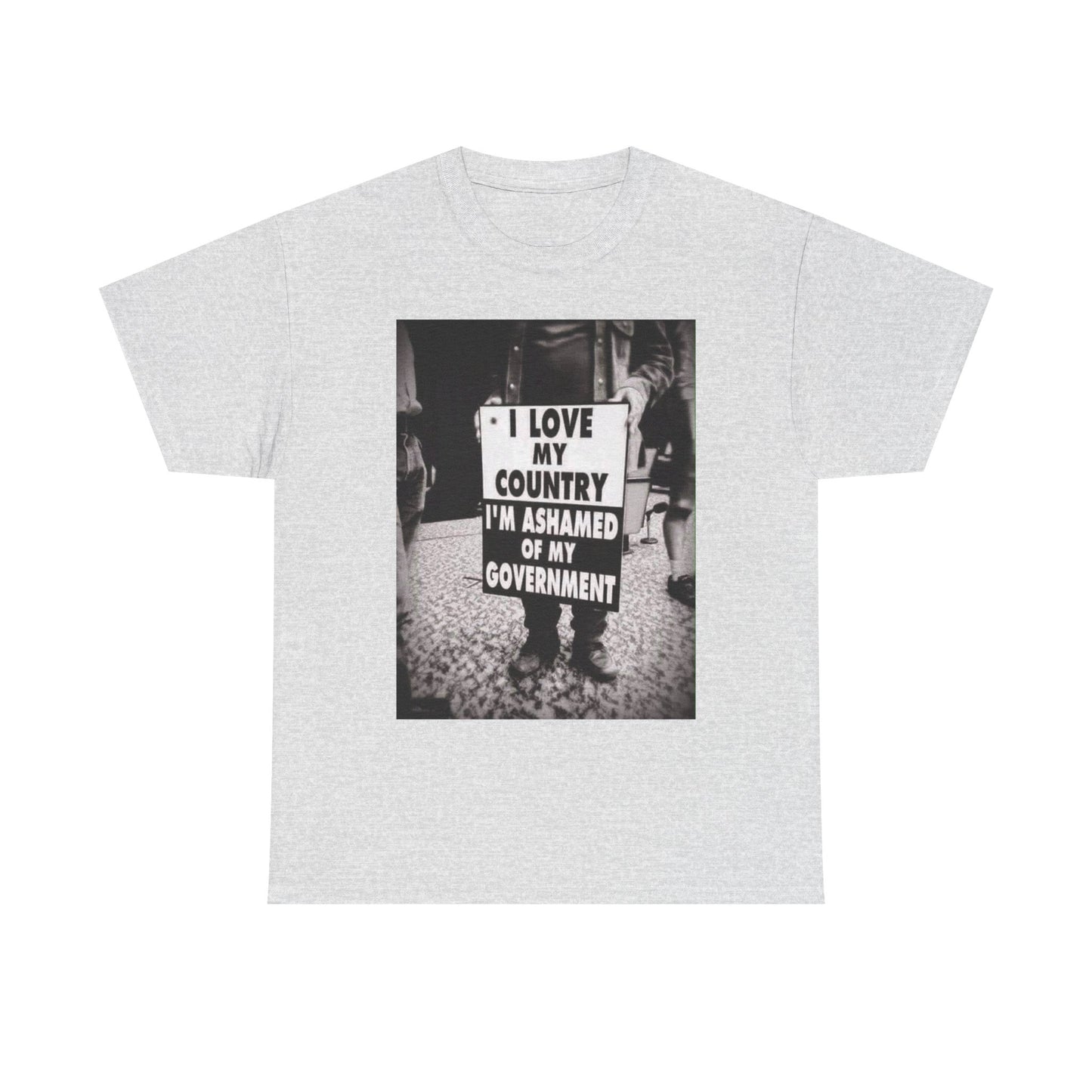I Love My Country Vintage Graphic T Shirt Unisex Heavy Cotton Tee NEW
