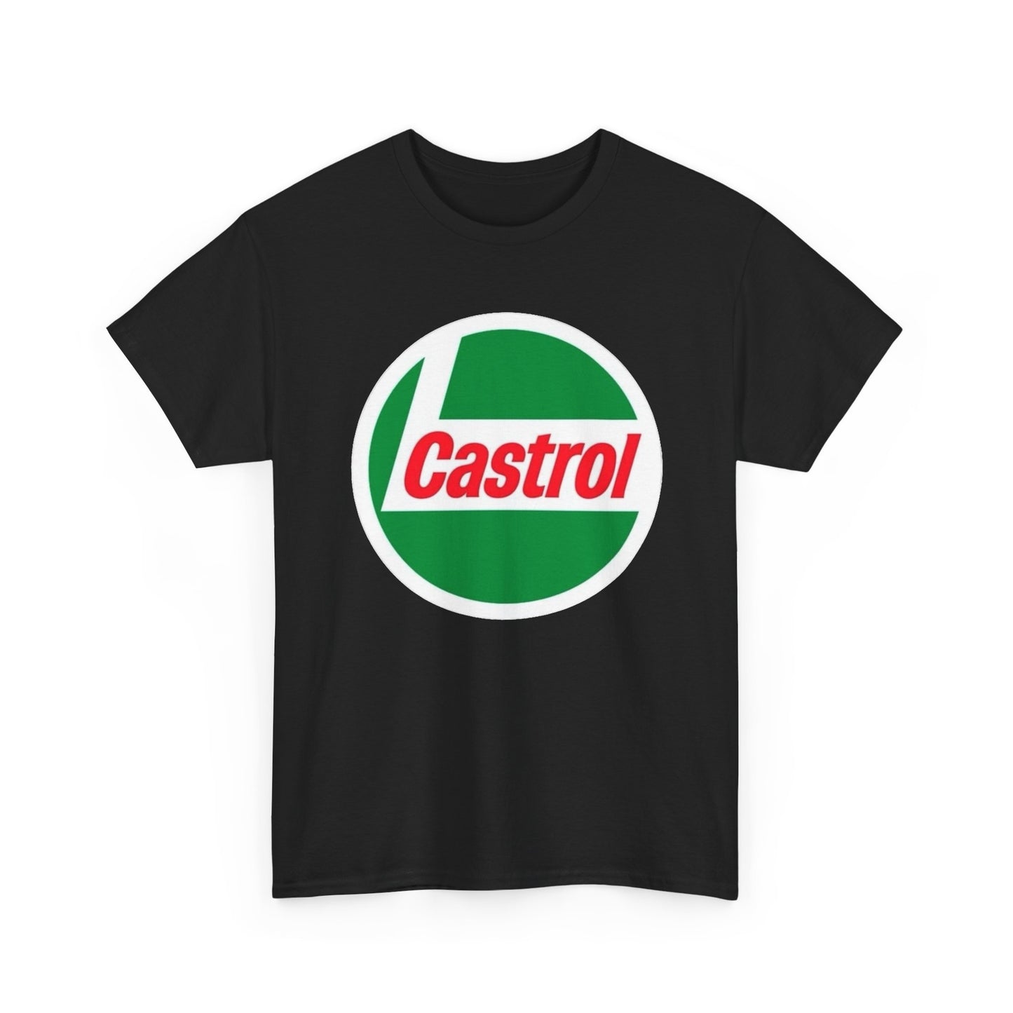 Castrol Oil Retro Graphic T Shirt Unisex Heavy Cotton Tee NEW